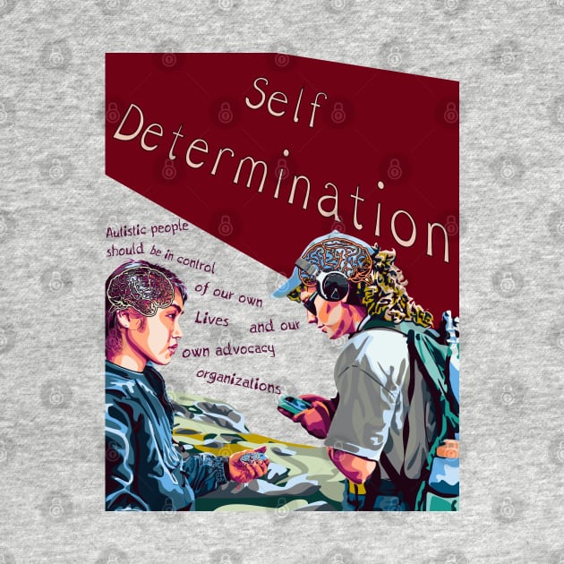 Self Determination Poster by LondonAutisticsStandingTogether